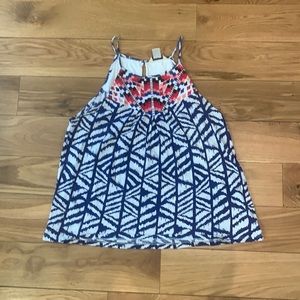 Spaghetti strap tank